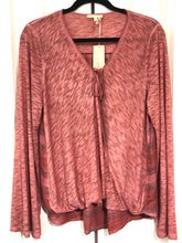 Load image into Gallery viewer, All Business In The Front-Plaid In The Back Bell Sleeve Blouse