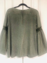 Load image into Gallery viewer, Touch Of Lace Bell Sleeve Top