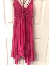 Load image into Gallery viewer, Sweet Caroline Hot Pink Mini Dress (Medium Only)