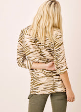 Load image into Gallery viewer, Into The Wild Animal Print Blouse