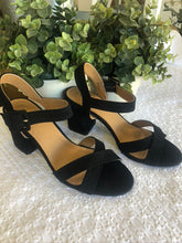 Load image into Gallery viewer, Capsule Suede-Like Chunky Heel Sandal