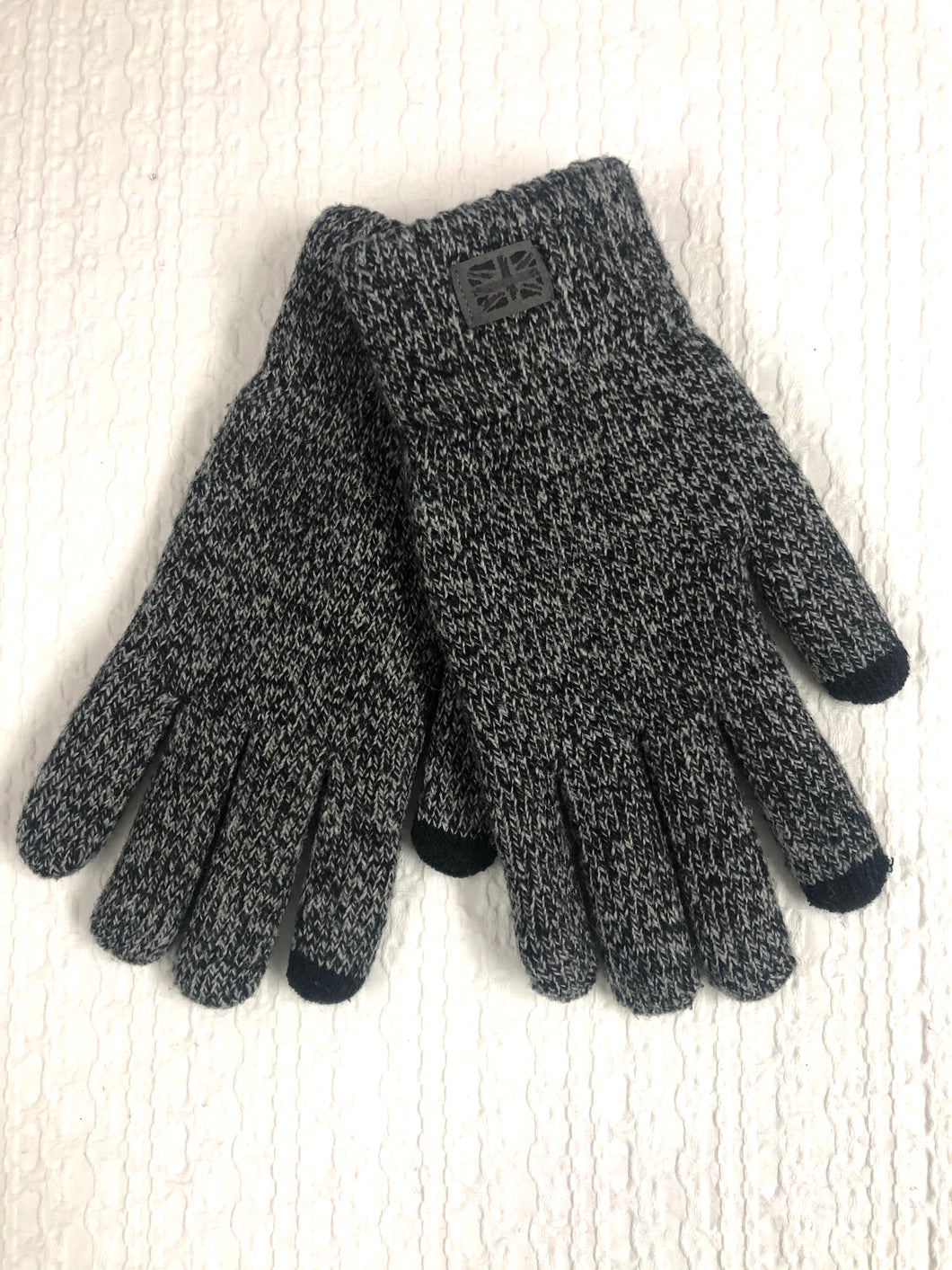 Men’s Frontier Gloves Heather Grey + Black