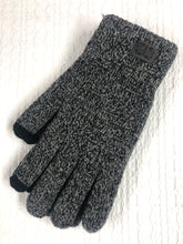 Load image into Gallery viewer, Men’s Frontier Gloves Heather Grey + Black
