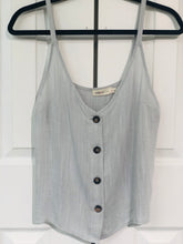 Load image into Gallery viewer, Sandstone Button Down Tank Top
