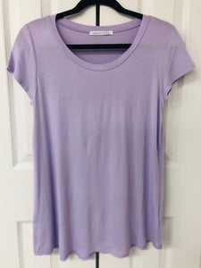 Simply Simple Basic Solid Tee Lavender