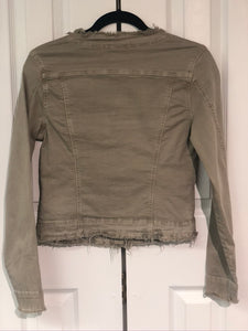 The Perfect Finish Cropped Jacket-Taupe