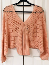 Load image into Gallery viewer, Sugared Rosette Cropped Sweater
