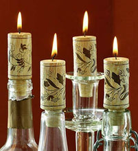 Load image into Gallery viewer, Warm Your Home Wine Cork Candles Set Of Four
