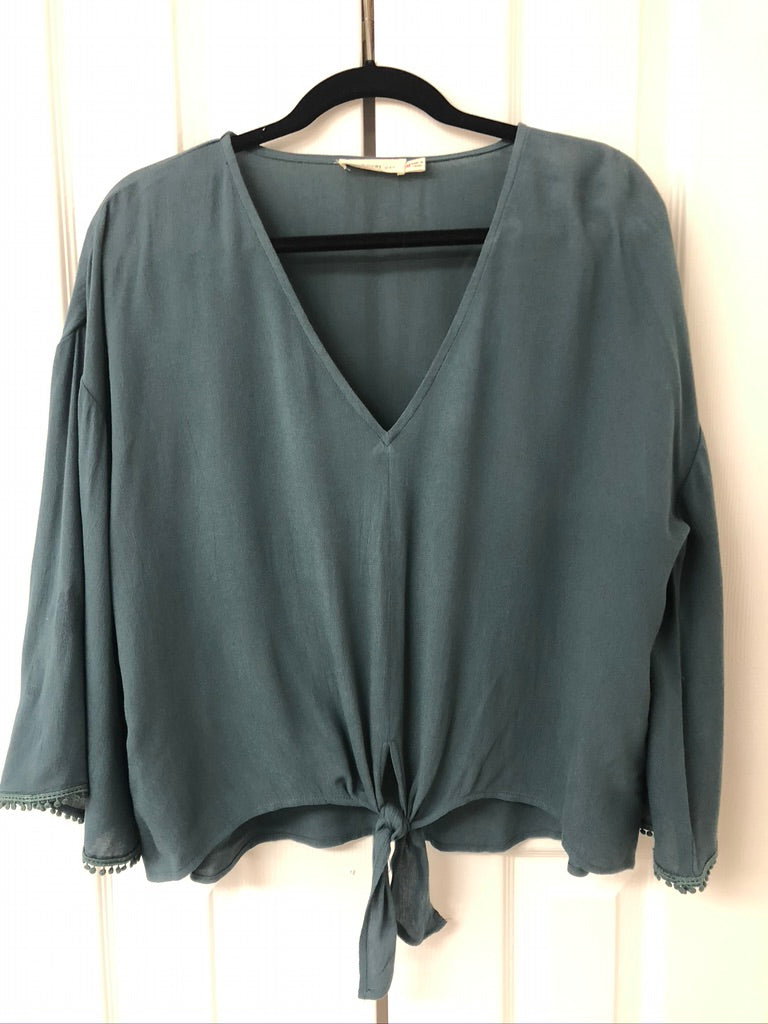 Jade's Night Out V-Neck Blouse