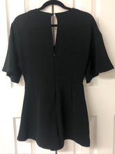 Load image into Gallery viewer, Day Or Night Out Black V-Neck Romper
