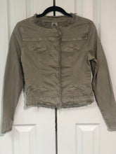 Load image into Gallery viewer, The Perfect Finish Cropped Jacket-Olive
