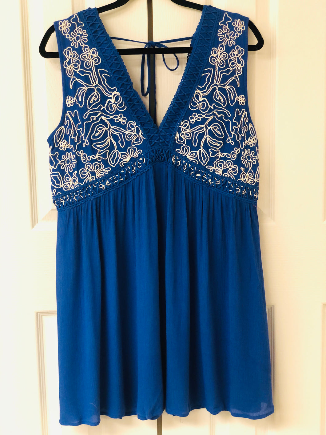 Beachwalk Babe Embroidered Dress